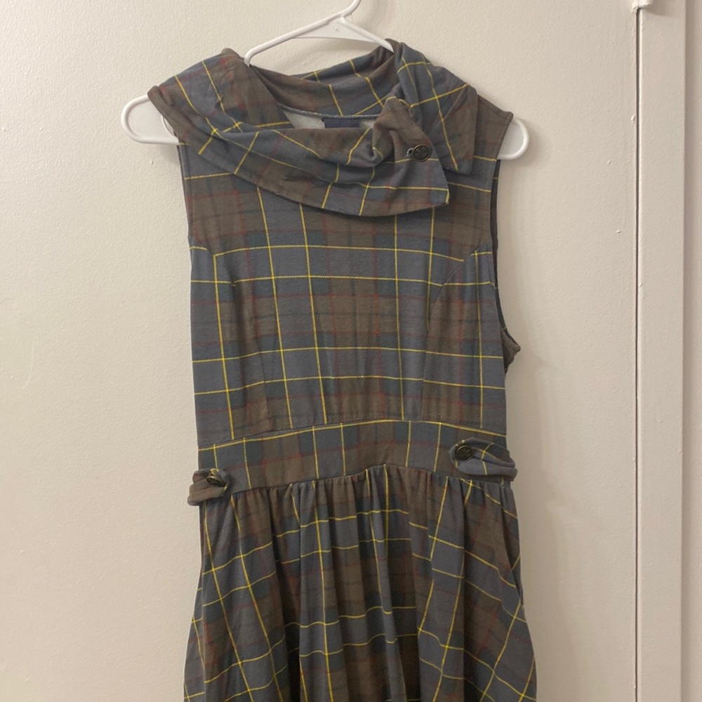 Size L Hot Topic Outlander tartan plaid dress